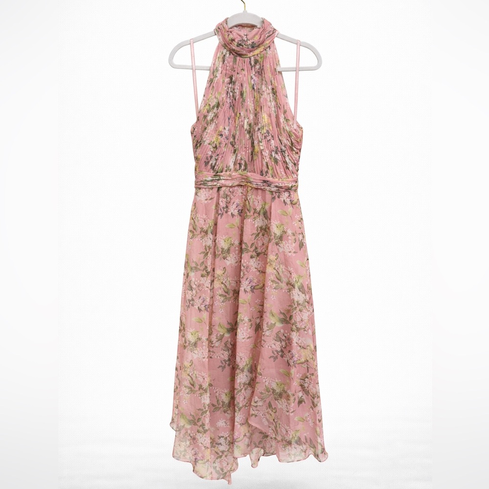Mac Duggal Pink Floral Dress NWT 70208 Size 0